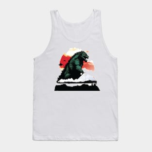 godzilla Tank Top